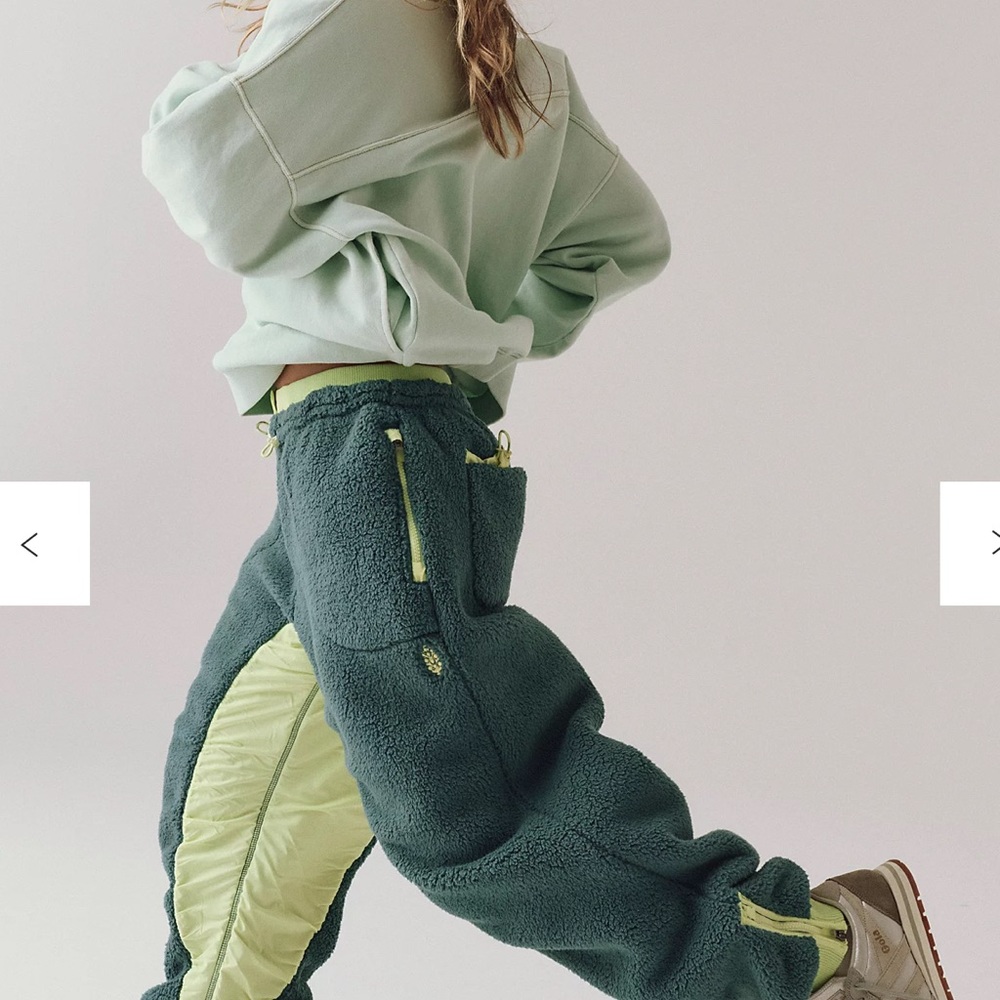 Sundown Fleece Pants Midnight Jade - Picture 5 of 9